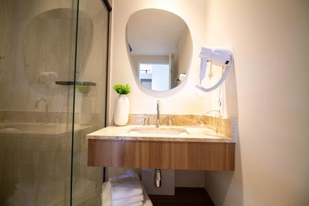 Apartamento para alugar com 44m², 2 quartos e sem vaga Apartamento para alugar com 44m², 2 quartos e sem vagaBanheiro Social