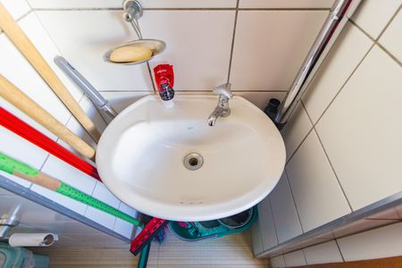 Apartamento à venda com 101m², 3 quartos e 2 vagasDetalhe Banheiro - Área de Serviço