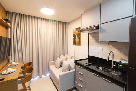 Apartamento para alugar com 25m², 1 quarto e sem vagaSala /Cozinha