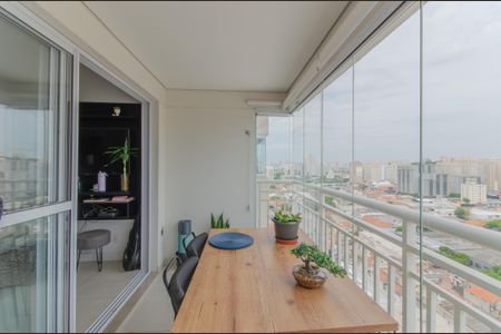 Varanda de apartamento à venda com 1 quarto, 32m² em Cambuci, São Paulo