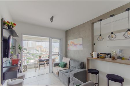 Sala de apartamento à venda com 1 quarto, 32m² em Cambuci, São Paulo