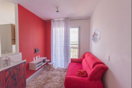 Sala de apartamento para alugar com 2 quartos, 46m² em Cidade Satélite Íris, Campinas