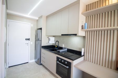 Studio à venda com 28m², 1 quarto e sem vagaCozinha
