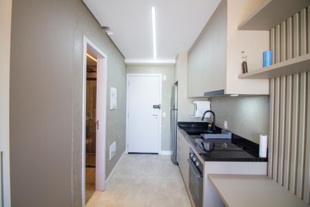 Studio à venda com 28m², 1 quarto e sem vagaCozinha