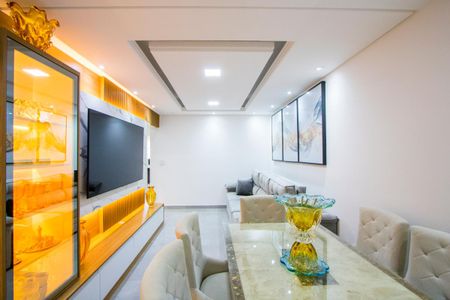 Sala de apartamento à venda com 2 quartos, 107m² em Vila Pires, Santo André