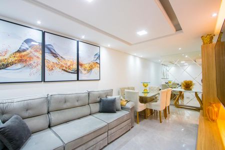 Sala de apartamento à venda com 2 quartos, 107m² em Vila Pires, Santo André