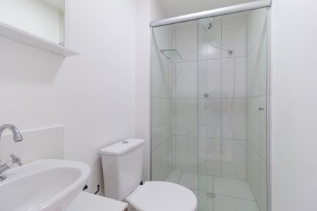 Apartamento para alugar com 36m², 2 quartos e sem vaga Apartamento para alugar com 36m², 2 quartos e sem vagaBanheiro