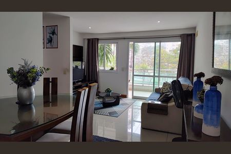 Sala de apartamento à venda com 3 quartos, 74m² em Barra Olímpica, Rio de Janeiro