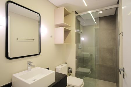 Studio para alugar com 38m², 1 quarto e sem vagaBanheiro