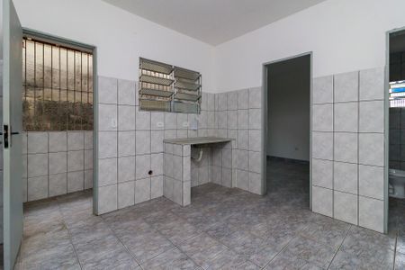 Sala/Cozinha de casa para alugar com 1 quarto, 35m² em Capão Redondo, São Paulo