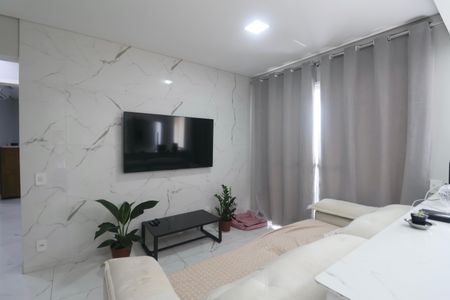 Sala de apartamento para alugar com 2 quartos, 140m² em Loteamento Joao Batista Juliao, Guarujá