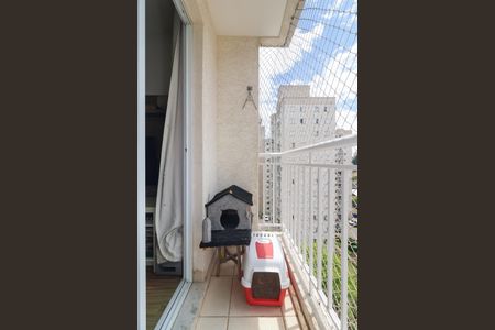 Varanda da Sala de apartamento à venda com 2 quartos, 52m² em Jardim Maria Duarte, São Paulo
