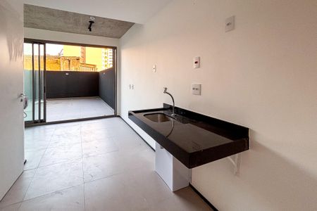 Studio à venda com 25m², 1 quarto e sem vagaCozinha
