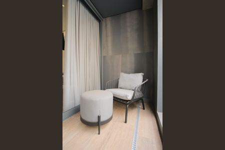 Studio para alugar com 38m², 1 quarto e sem vagaVaranda