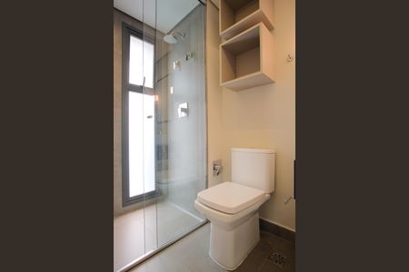 Studio para alugar com 38m², 1 quarto e sem vagaBanheiro