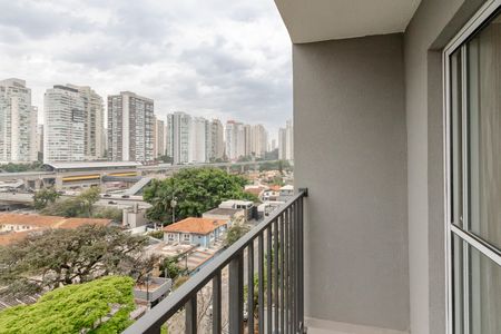 Apartamento à venda com 27m², 1 quarto e sem vaga Apartamento à venda com 27m², 1 quarto e sem vagaVaranda da Sala/Cozinha