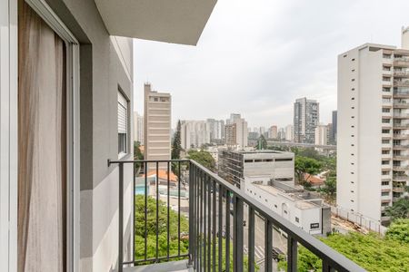Apartamento à venda com 27m², 1 quarto e sem vaga Apartamento à venda com 27m², 1 quarto e sem vagaVaranda da Sala/Cozinha