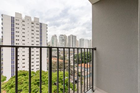 Apartamento à venda com 27m², 1 quarto e sem vaga Apartamento à venda com 27m², 1 quarto e sem vagaVaranda da Sala/Cozinha