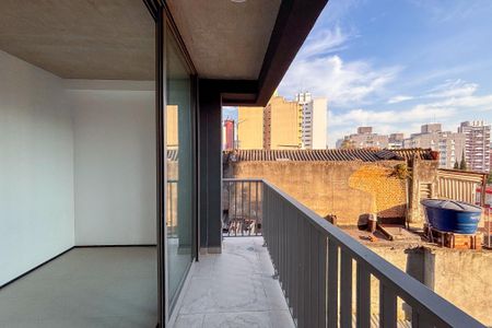 Studio à venda com 25m², 1 quarto e sem vagaVaranda