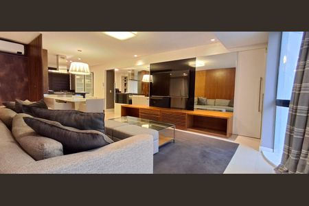 Sala de apartamento para alugar com 2 quartos, 129m² em Centro, Florianópolis