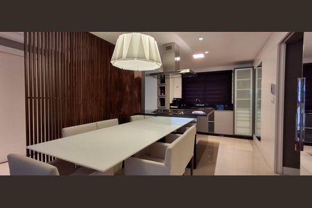 Sala de jantar de apartamento para alugar com 2 quartos, 129m² em Centro, Florianópolis