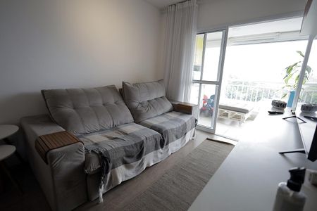 Sala de apartamento à venda com 3 quartos, 88m² em Vila Eldizia, Santo André