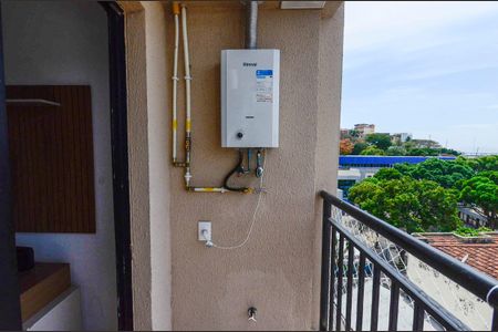 Varanda de apartamento para alugar com 1 quarto, 40m² em Imperial de São Cristóvão, Rio de Janeiro