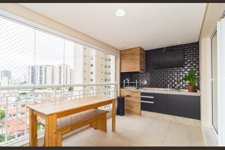 Varanda de apartamento à venda com 3 quartos, 126m² em Belenzinho, São Paulo