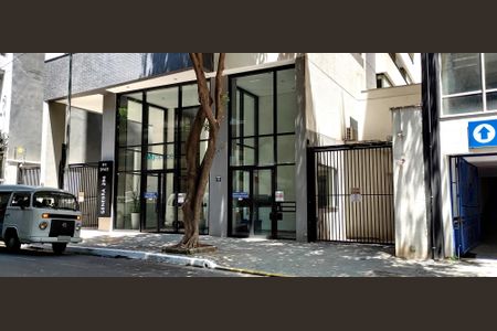 Studio à venda com 33m², 1 quarto e 1 vagaFachada