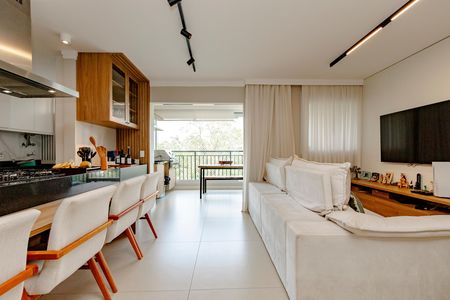 Sala de apartamento para alugar com 2 quartos, 84m² em Santo Amaro, São Paulo