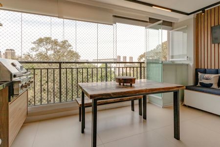 Varanda da Sala de apartamento para alugar com 2 quartos, 84m² em Santo Amaro, São Paulo