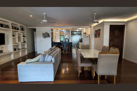 Sala de apartamento à venda com 5 quartos, 180m² em Recreio dos Bandeirantes, Rio de Janeiro