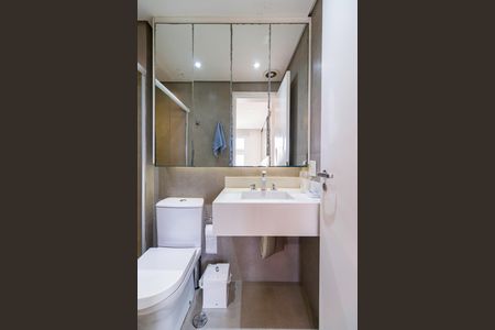 Apartamento à venda com 75m², 1 quarto e 1 vaga Apartamento à venda com 75m², 1 quarto e 1 vagaBanheiro da Suíte