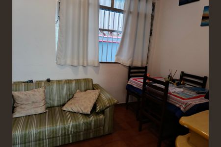 Sala de apartamento para alugar com 1 quarto, 40m² em Boqueirão, Praia Grande