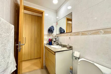 Apartamento à venda com 106m², 3 quartos e 3 vagasBanheiro da Suíte