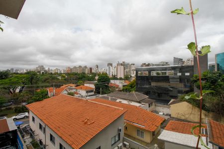 Vista da Varanda  de apartamento à venda com 1 quarto, 80m² em Jardim Paulista, São Paulo