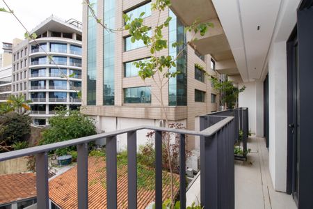 Varanda  de apartamento à venda com 1 quarto, 80m² em Jardim Paulista, São Paulo