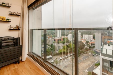 Studio para alugar com 25m², 1 quarto e sem vagaVaranda