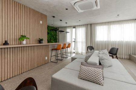 Studio para alugar com 25m², 1 quarto e sem vagaÁrea Comum - Salão de Festas