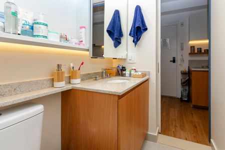 Studio para alugar com 25m², 1 quarto e sem vagaBanheiro Social