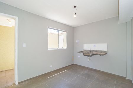 Sala/Cozinha de apartamento para alugar com 1 quarto, 41m² em Vila Invernada, São Paulo