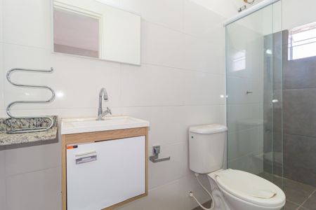 Apartamento para alugar com 41m², 1 quarto e sem vagaBanheiro da Suíte