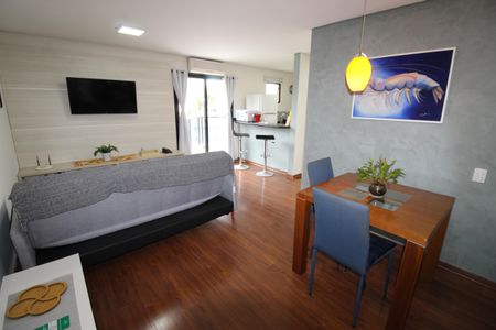 Sala de apartamento para alugar com 1 quarto, 52m² em Jardim Aparecida, São José dos Campos