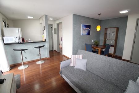 Sala de apartamento para alugar com 1 quarto, 52m² em Jardim Aparecida, São José dos Campos