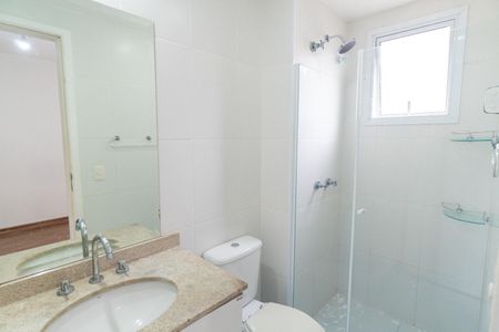 Banheiro da Suíte de apartamento à venda com 2 quartos, 57m² em Jardim Prudência, São Paulo