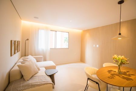 Sala de apartamento à venda com 3 quartos, 65m² em Brooklin, São Paulo