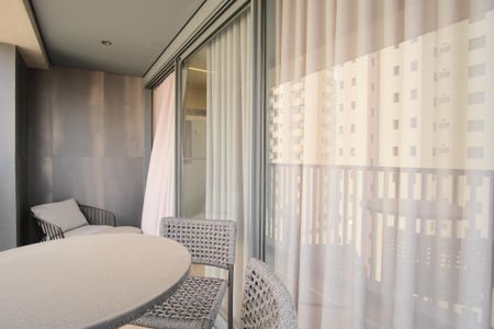 Studio para alugar com 38m², 1 quarto e sem vagaVaranda