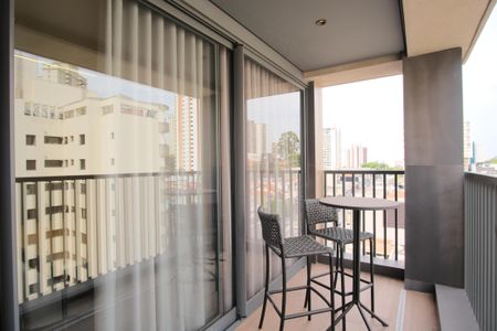 Studio para alugar com 38m², 1 quarto e sem vagaVaranda