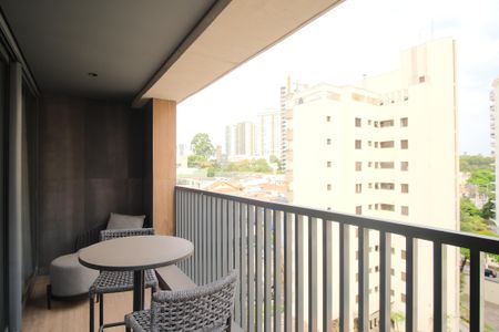 Studio para alugar com 38m², 1 quarto e sem vagaVaranda