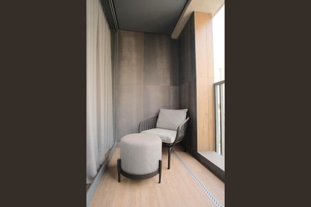 Studio para alugar com 38m², 1 quarto e sem vagaVaranda